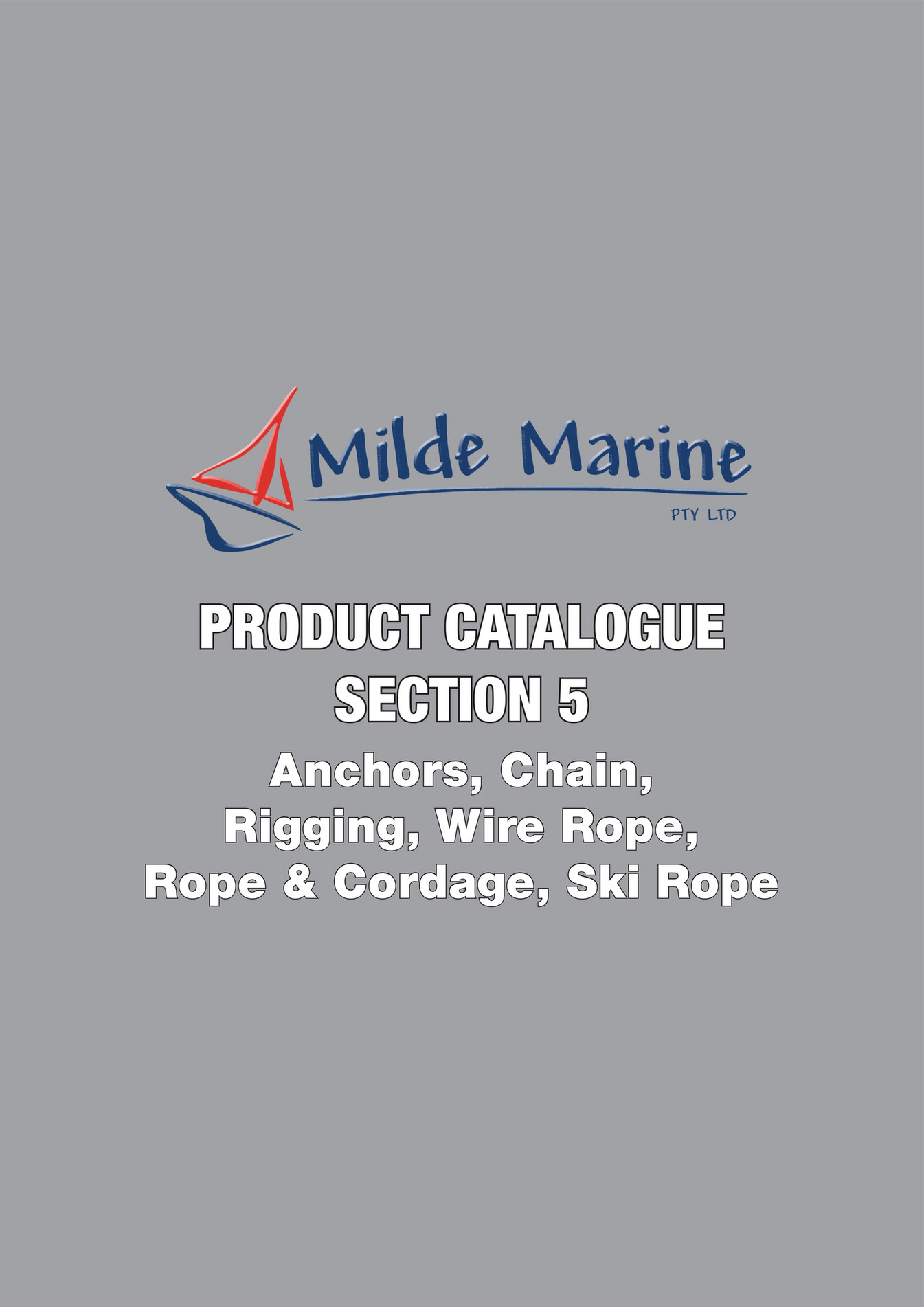 My publications Milde Marine Product Catalogue 2023/24 Section 5