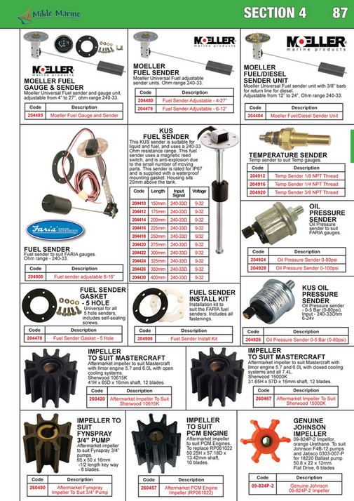 My Publications Milde Marine Product Catalogue Section Page Created With