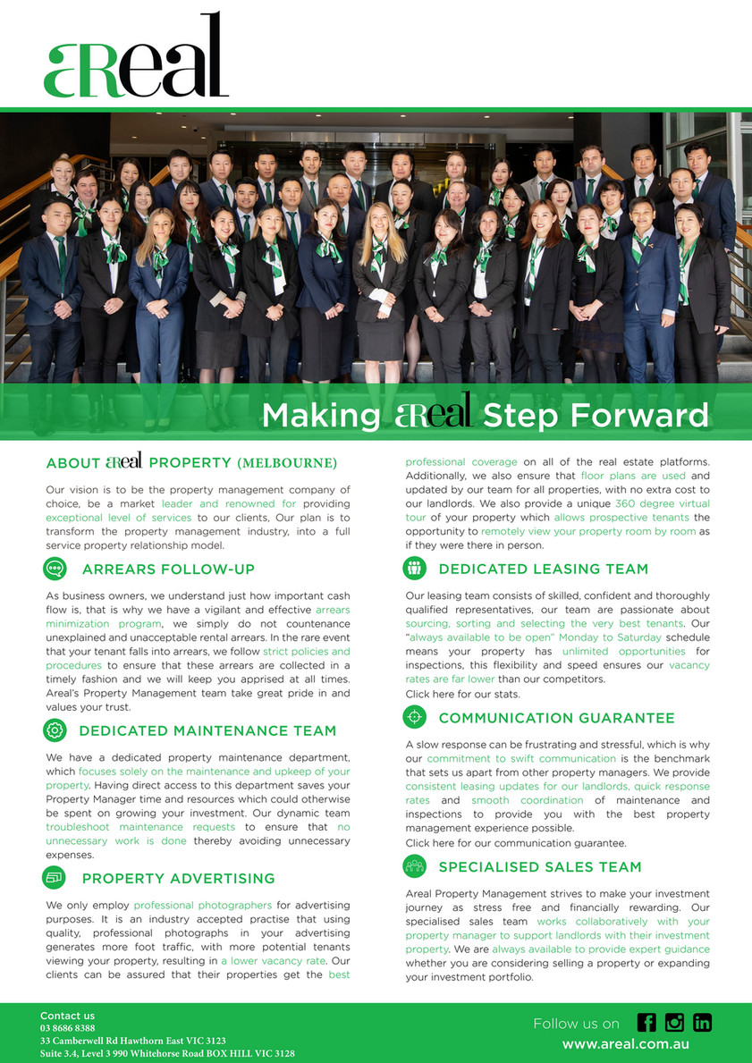 Areal Property - Areal Introduction - Page 1 - Created with Publitas.com