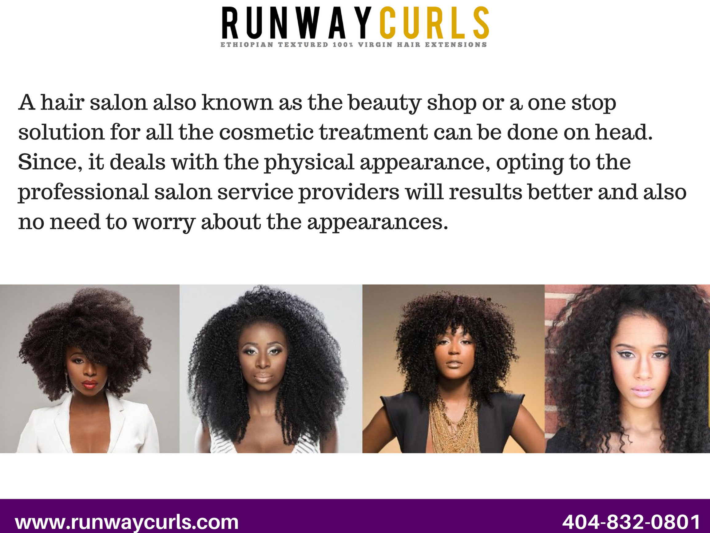 Runway Curls - Best Brazilian Hair Salon in Atlanta - Page 1 - Created with  Publitas.com