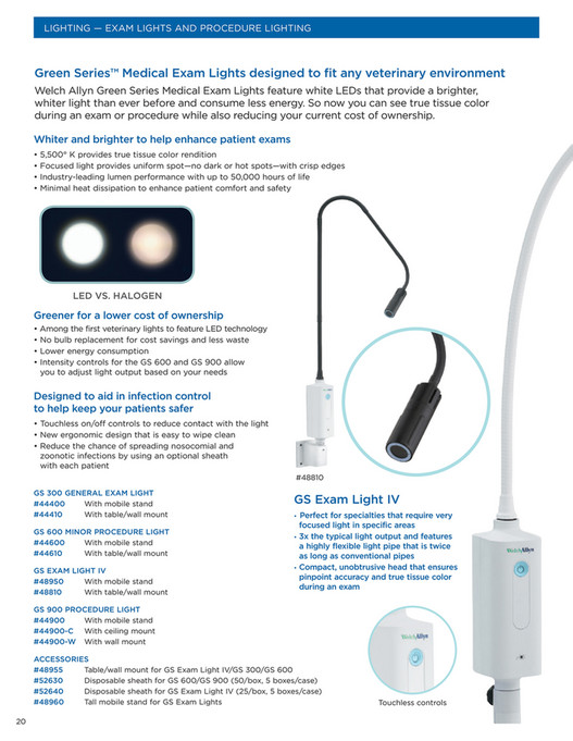 DLC Vet Pty Ltd Welch Allyn Veterinary Catalogue Page 2021