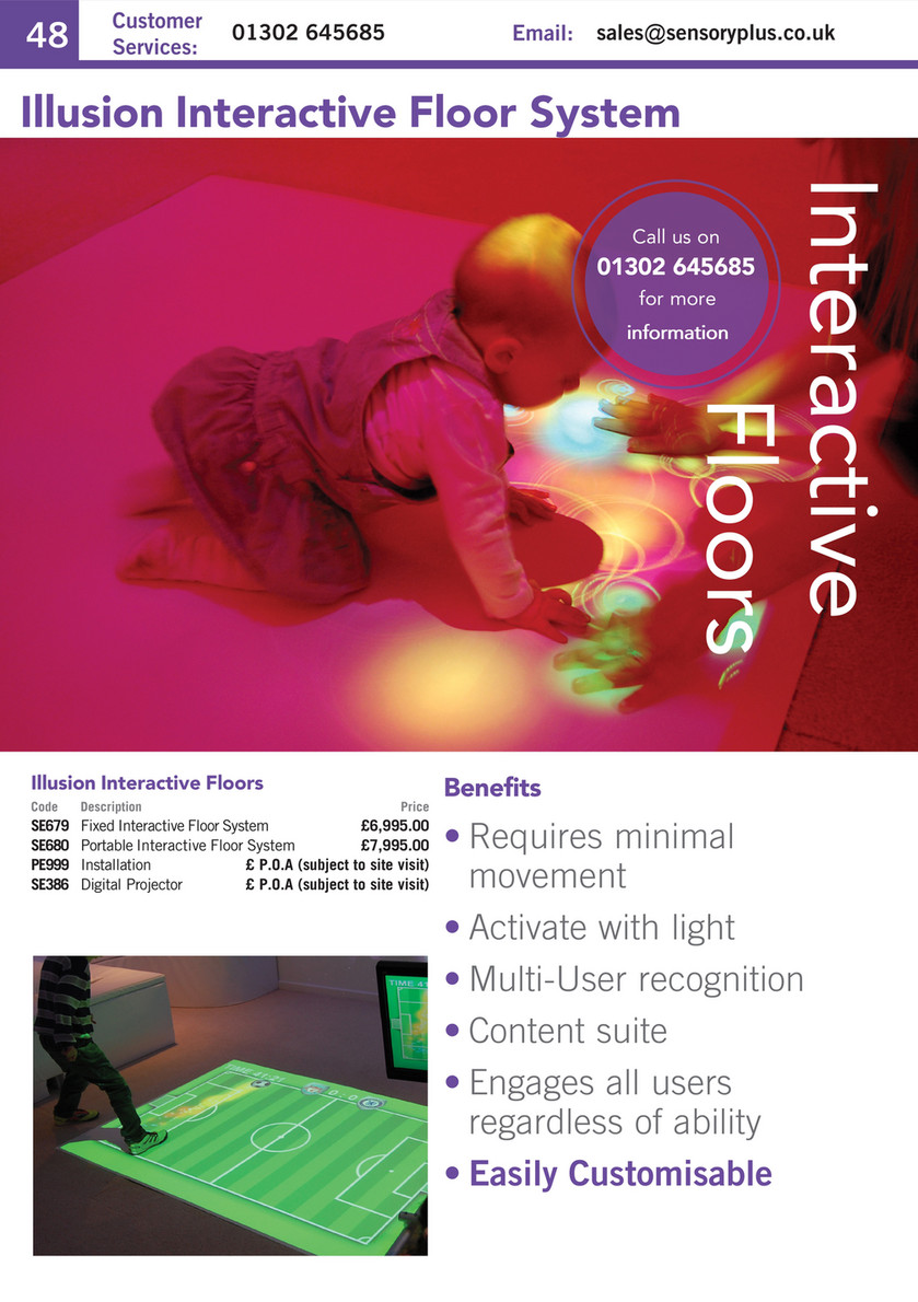 Sensoryplus Ltd Sensoryplus Catalogue Edition 15 Page 48 49