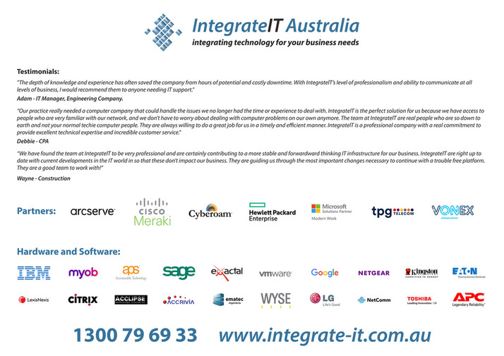 Eckersley Group - IntegrateIT Prospectus - Page 1