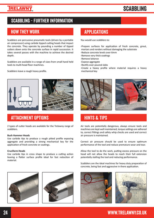 Scabbling Rig Trelawny SPT - Trelawny Construction Brochure - Hi Res Copy - Page 24 ...