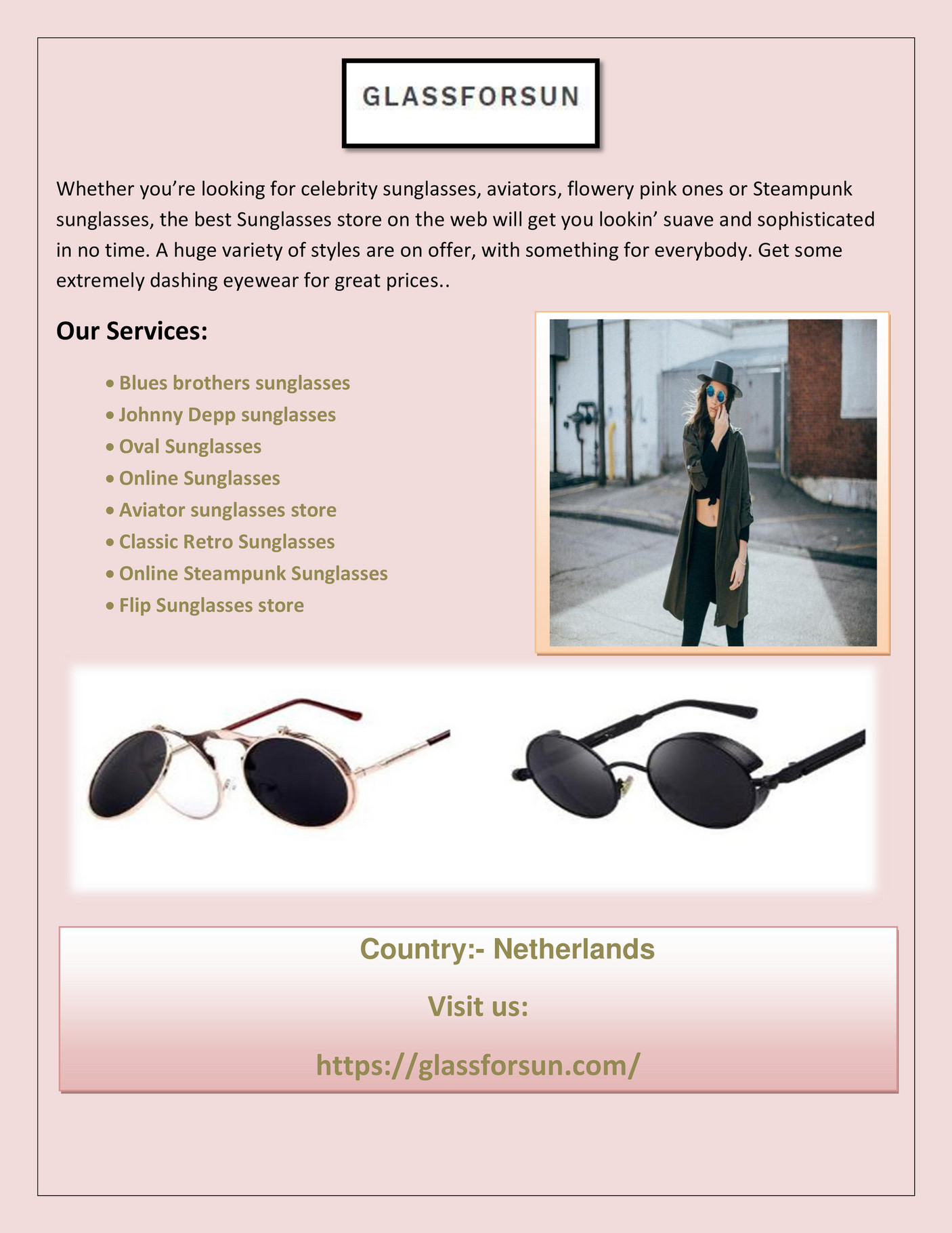 sunglasses online netherlands