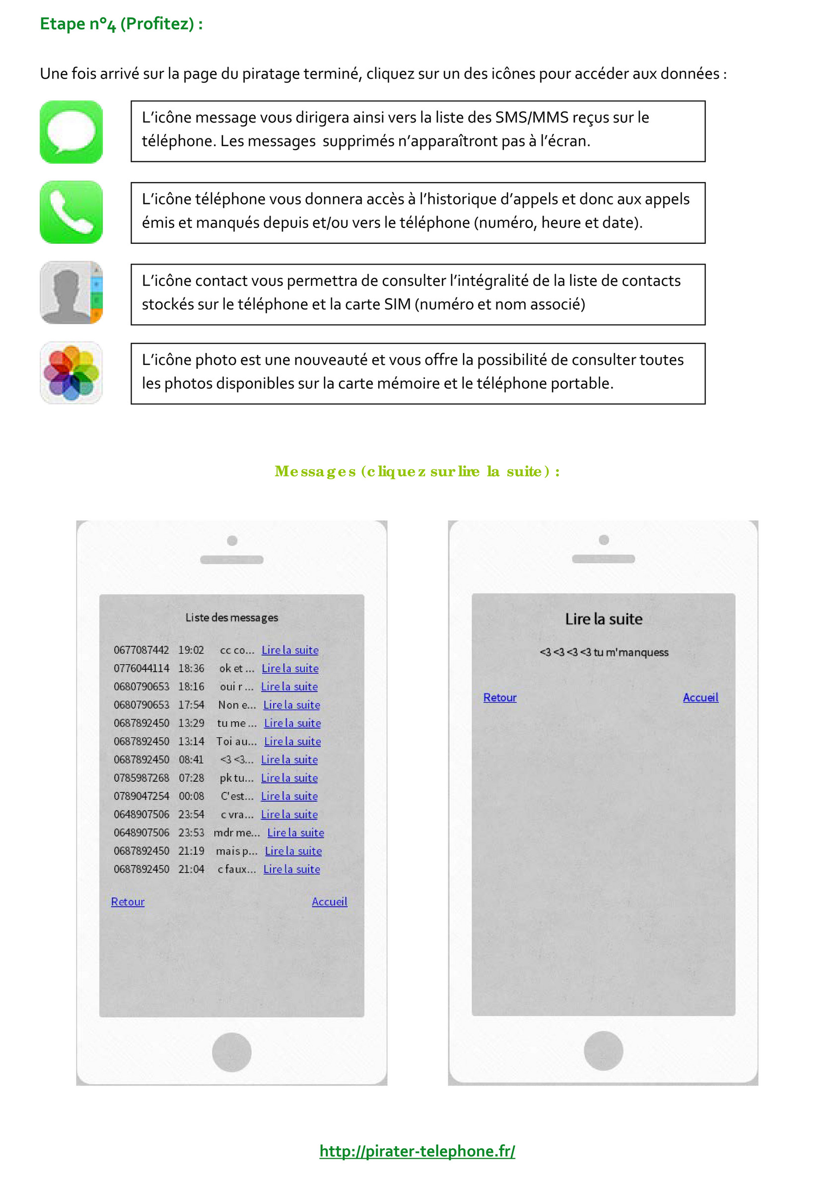 Pirater Un Portable Pour Lire Les Sms Pirater un téléphone portable - Comment espionner un téléphone portable -  Page 2-3 - Created with Publitas.com