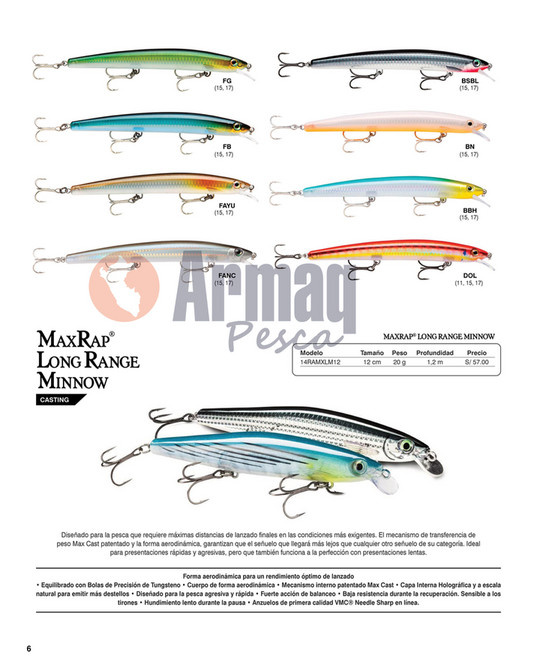 5 Stickbait Rapala F-7 - Scegli I Colori - Nuovi Con Scatola - Esca Da 1/8oz - Foto 3