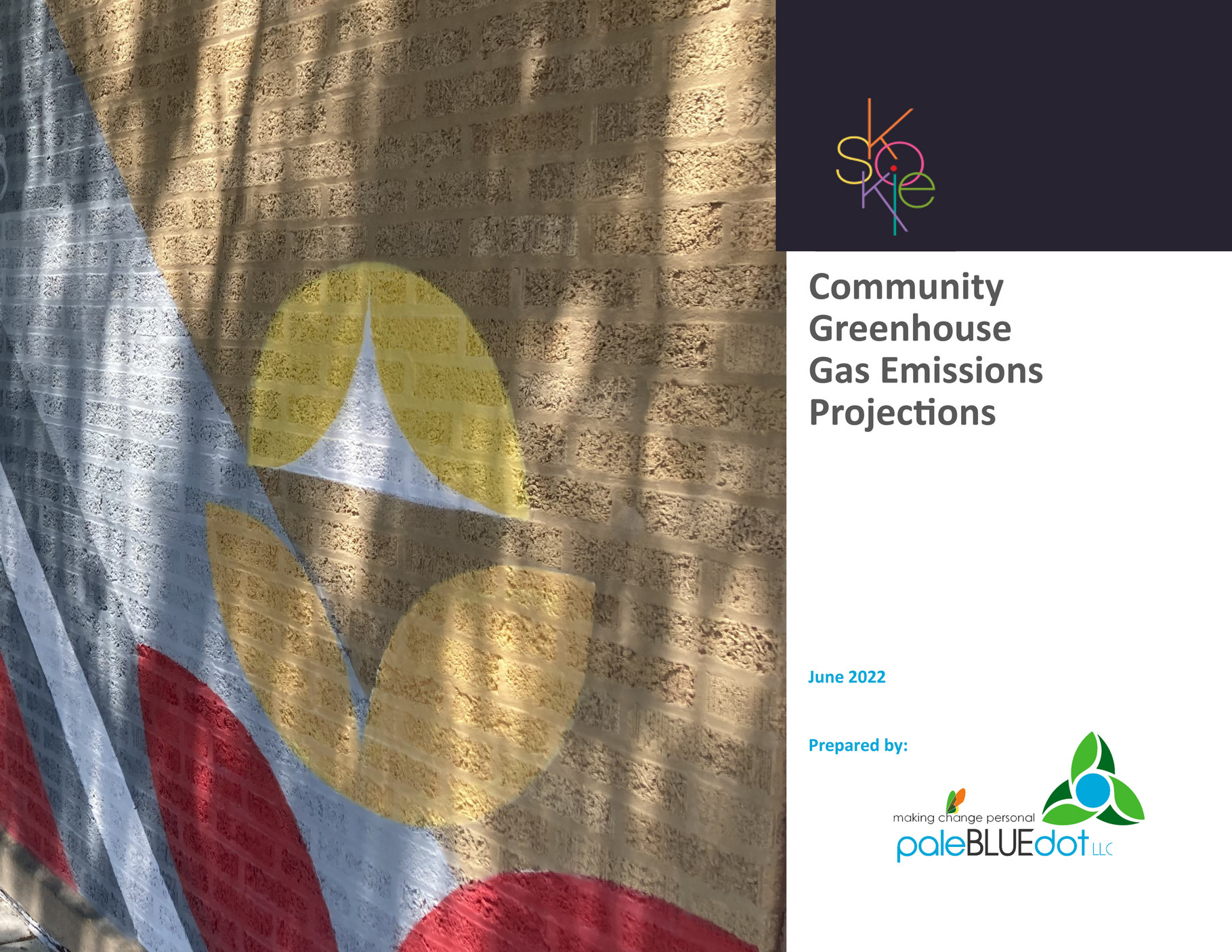 paleBLUEdot Skokie Community Greenhouse Gas Emissions Projections