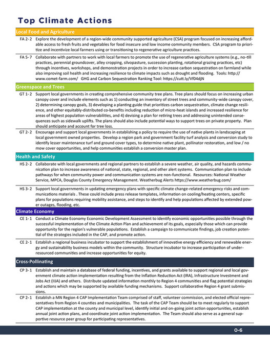 paleBLUEdot - Minnesota Region 4 Climate Action Plan - Page 8-9