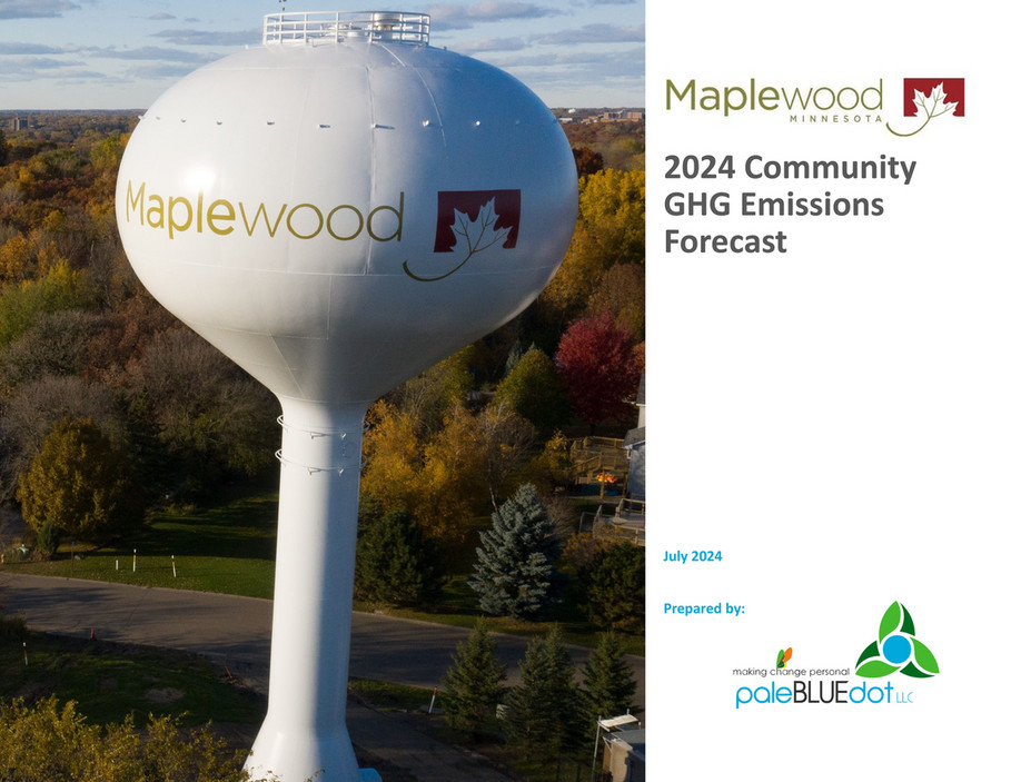 paleBLUEdot - Maplewood GHG Forecast - Page 1