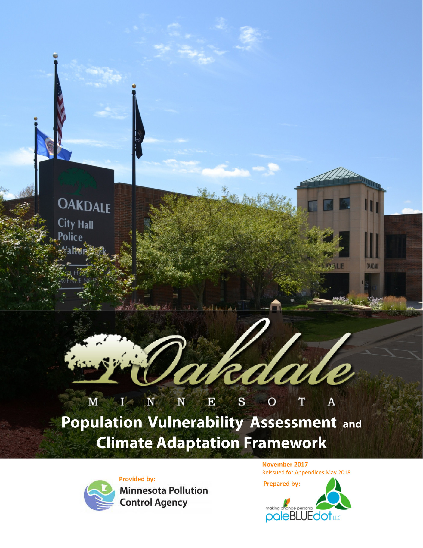 paleBLUEdot Oakdale Population Vulnerability Assessment and Climate
