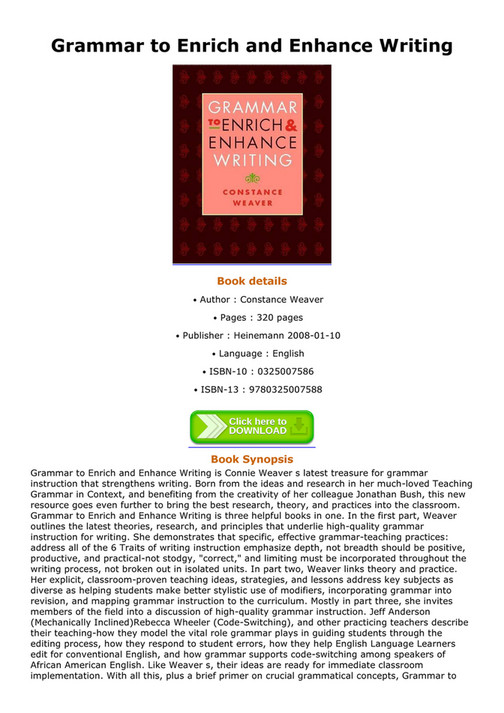[RAED] - Grammar to Enrich and Enhance Writing - Page 1 - Created with ...