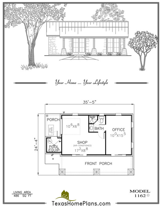 Texas Home Plans - Garden Homes, Casitas, & Duplexes - Page 84-85