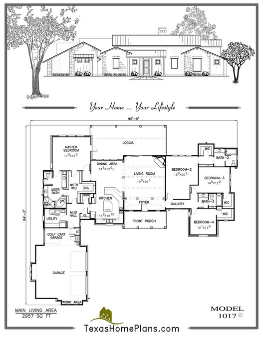 texas home plans - TEXAS CONTEMPORARY-HOMES - Page 10-11