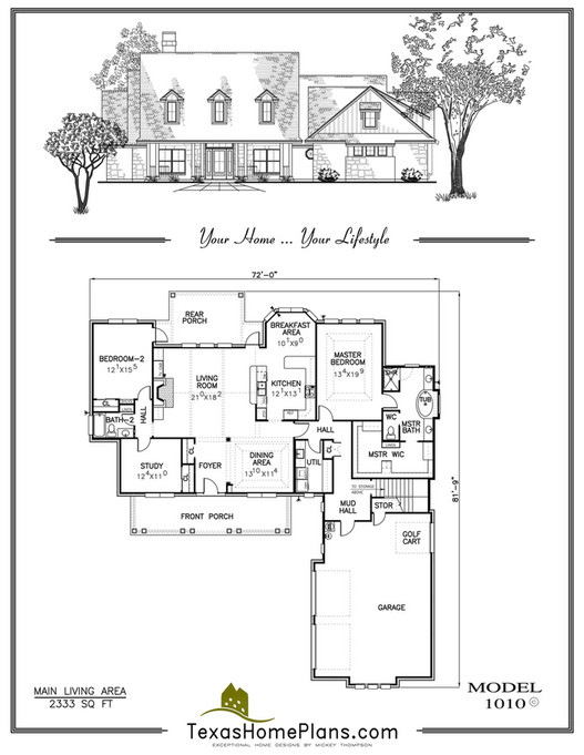 texas home plans - TEXAS FARM - HOMES - Page 120-121