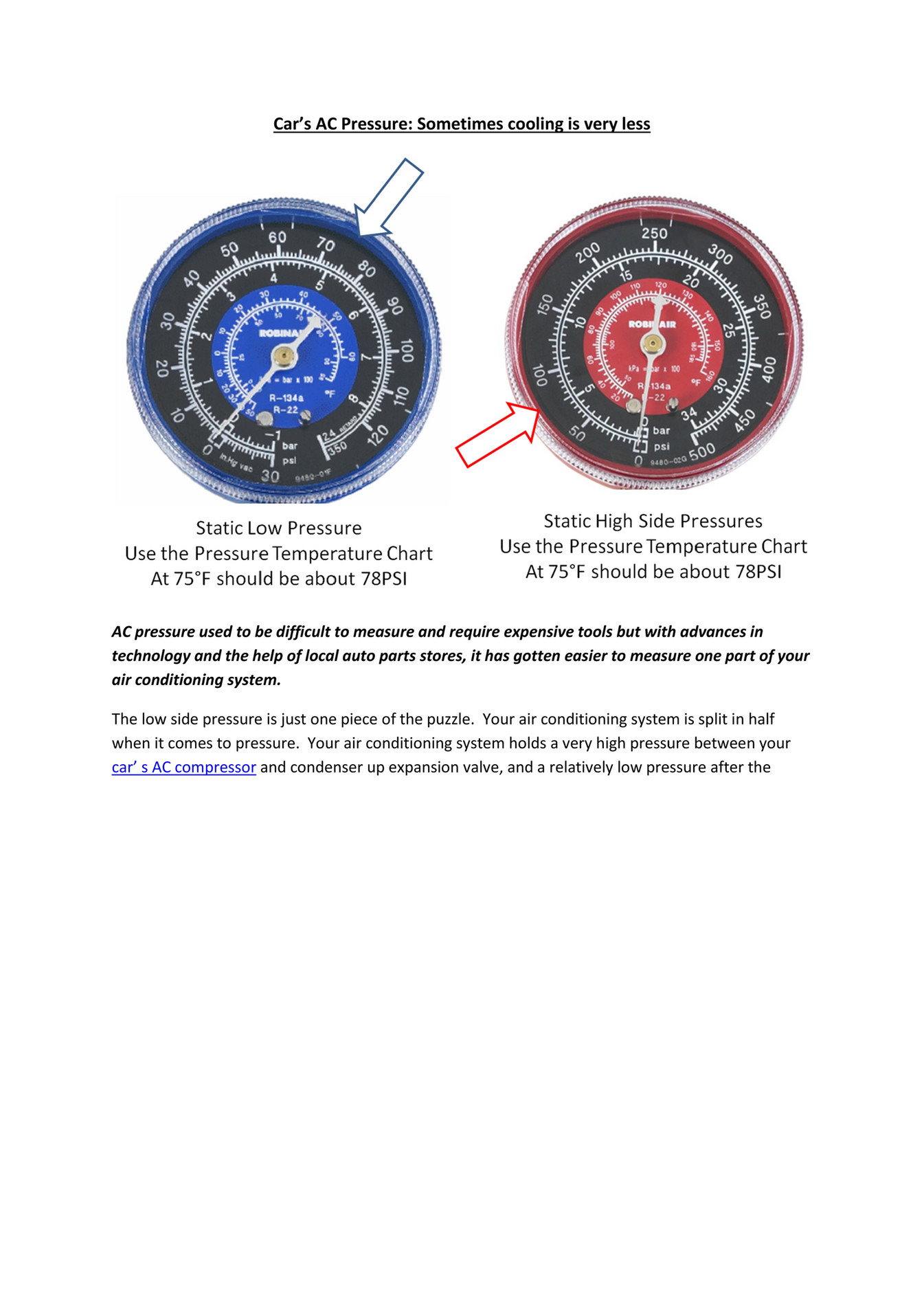 My Publications Partsavatar Ca What Should My Cars Ac Pressure Be