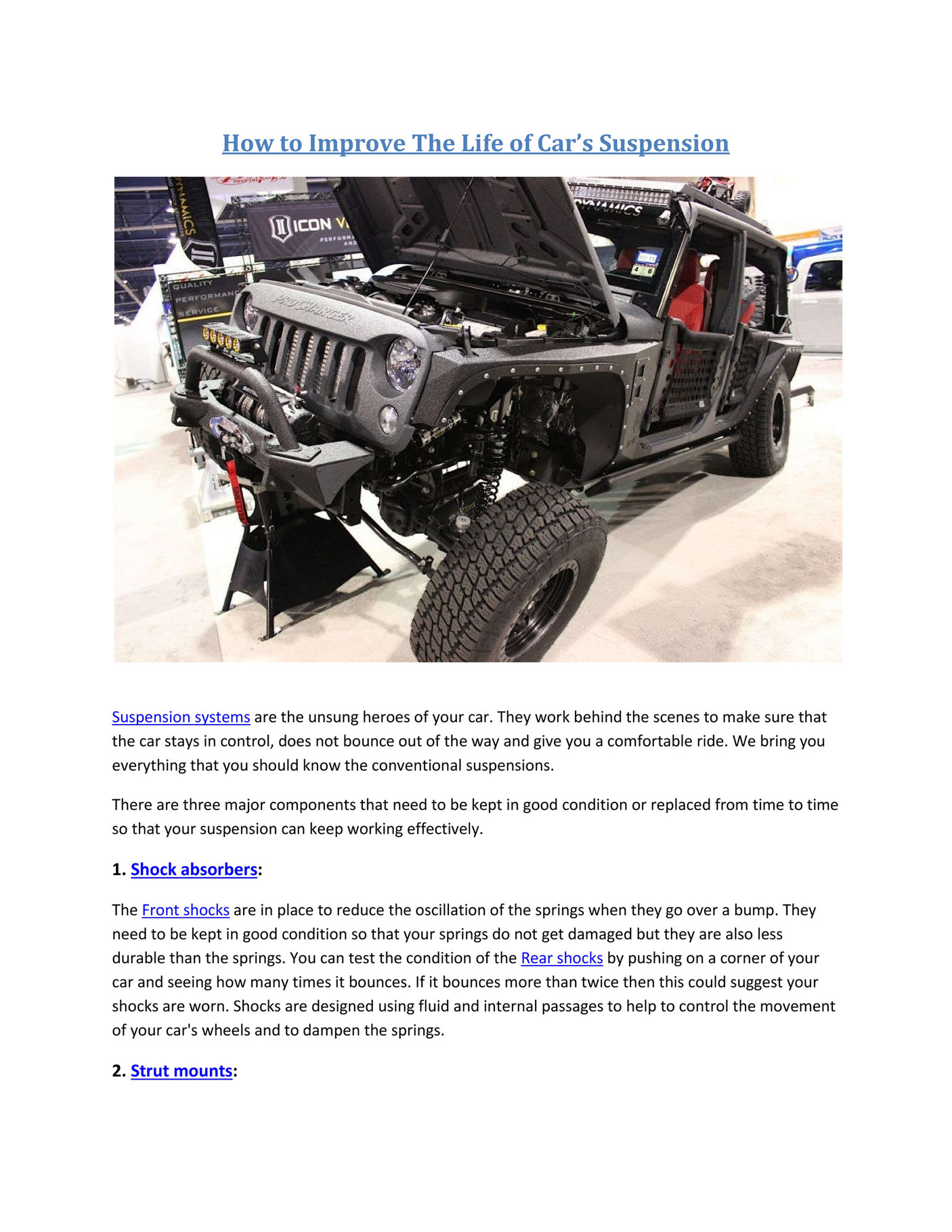 My publications PartsAvatar After Market Car Parts, Canada How to