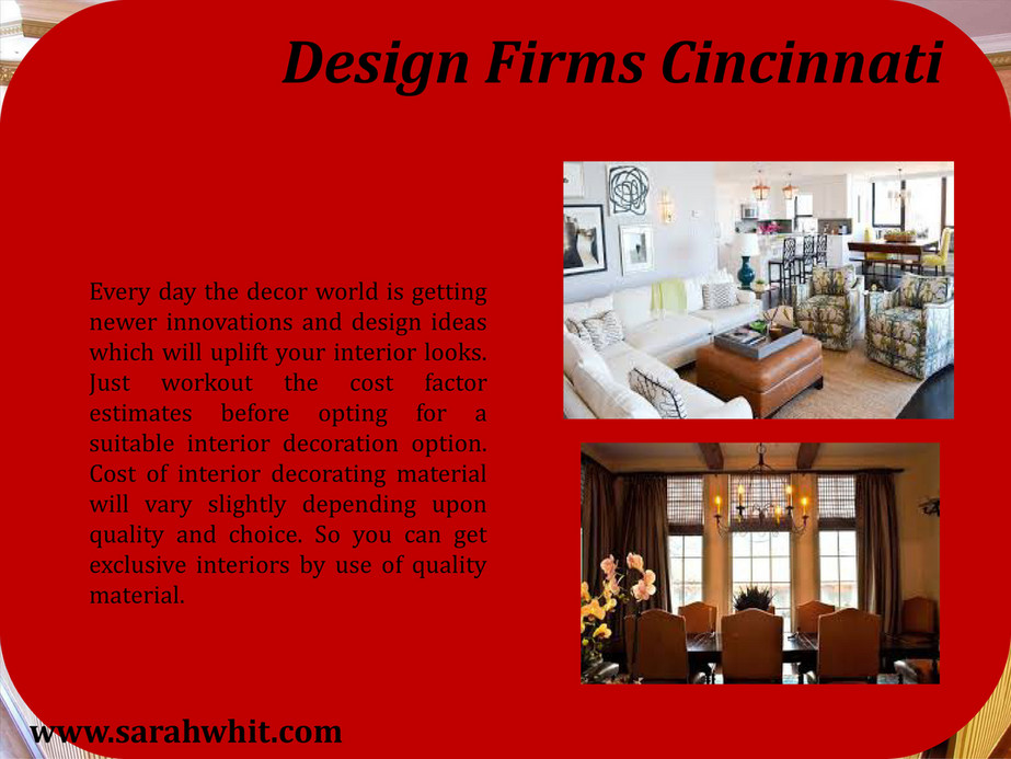 Sarah Whit Interior Design Design Firms Cincinnati Page