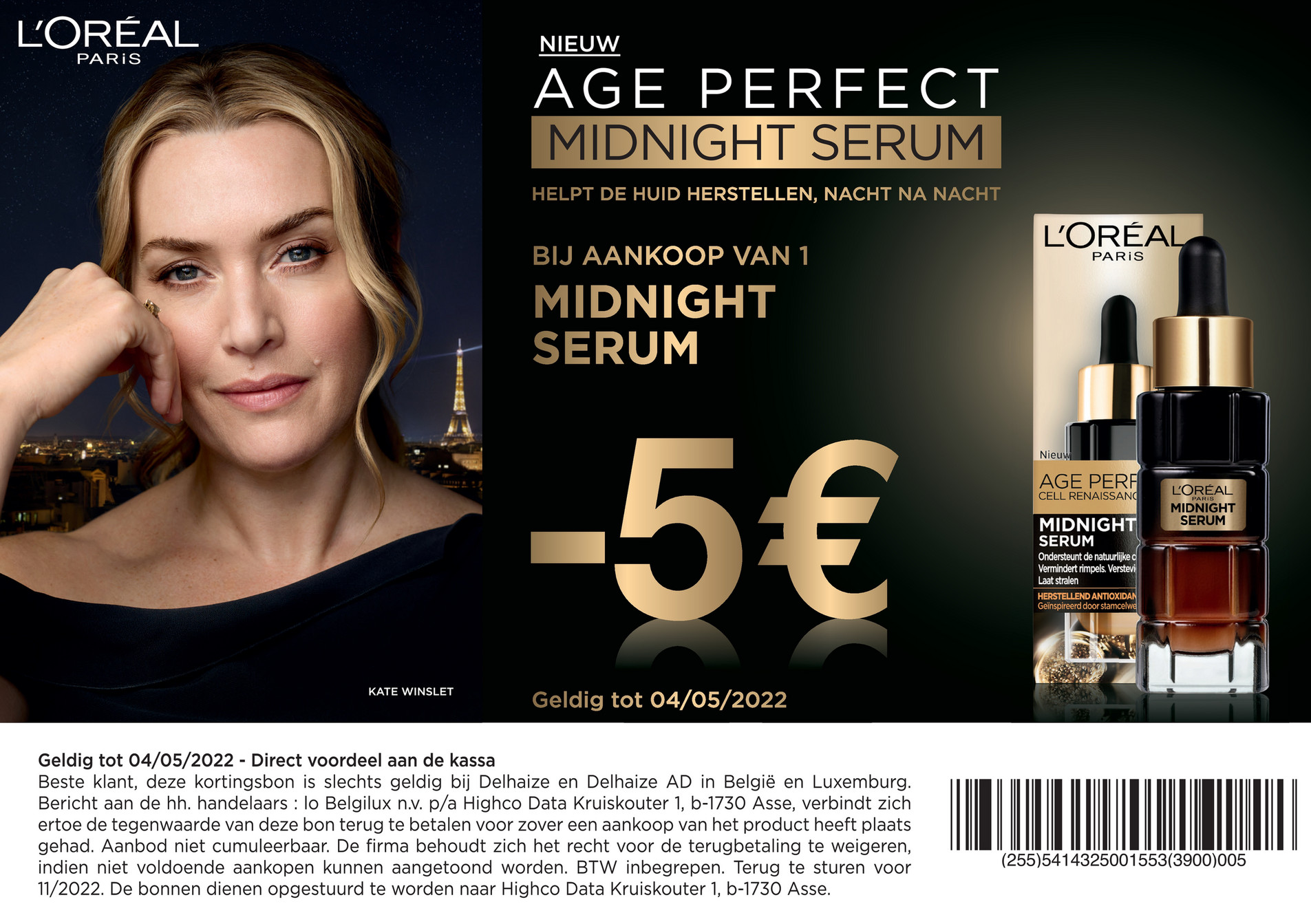 MMD 7987715_OAPSKINCOUPONMIDNIGHT SERUMDELHAIZE_A5_NLIWC Page 1