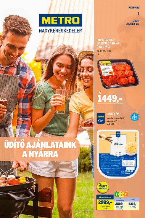 Üdítő Ajánlataink a nyárra! 2025/07