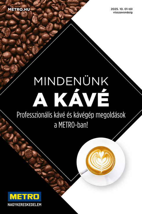 Mindenünk a kávé! katalógus