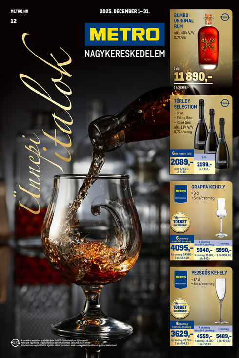 Ünnepi italok katalógus 2025/12