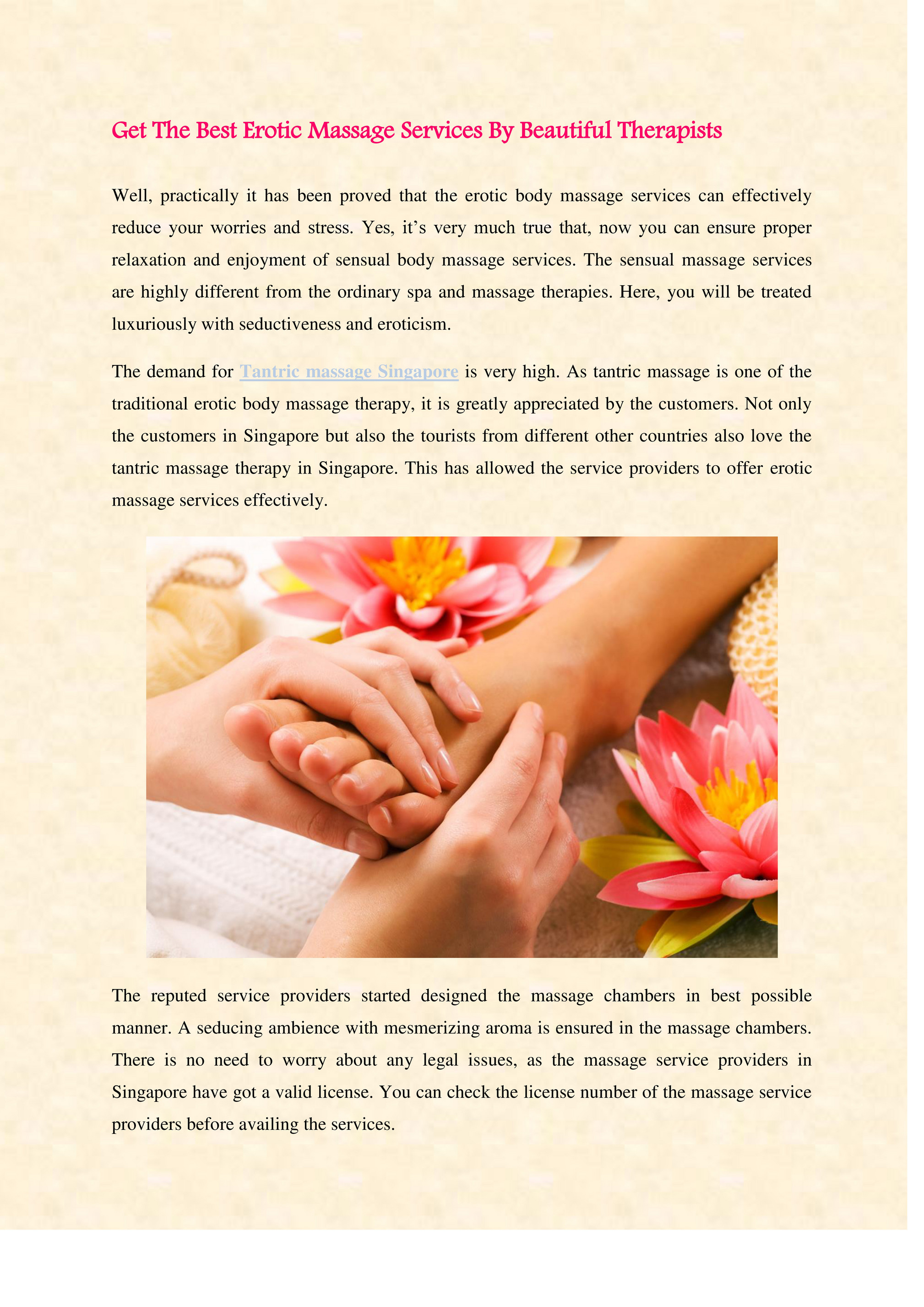 Lollipop Massage - Get The Best Erotic Massage Services By Beautiful  Therapists - Page 1 - Created with Publitas.com