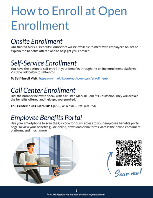 Mark III Employee Benefits Nash County Employee Benefits Booklet