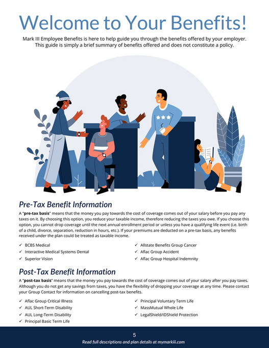 Mark III Employee Benefits Scotland County Employee Benefits Booklet Page 67 Created with