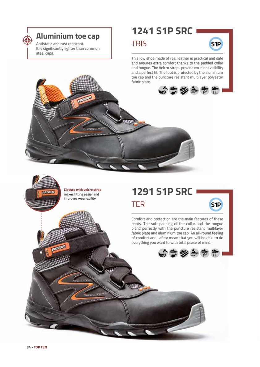 top ten safety shoes