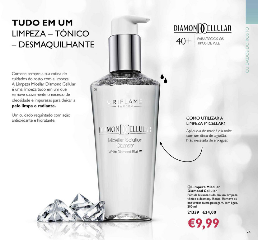 micellar solution cleanser oriflame