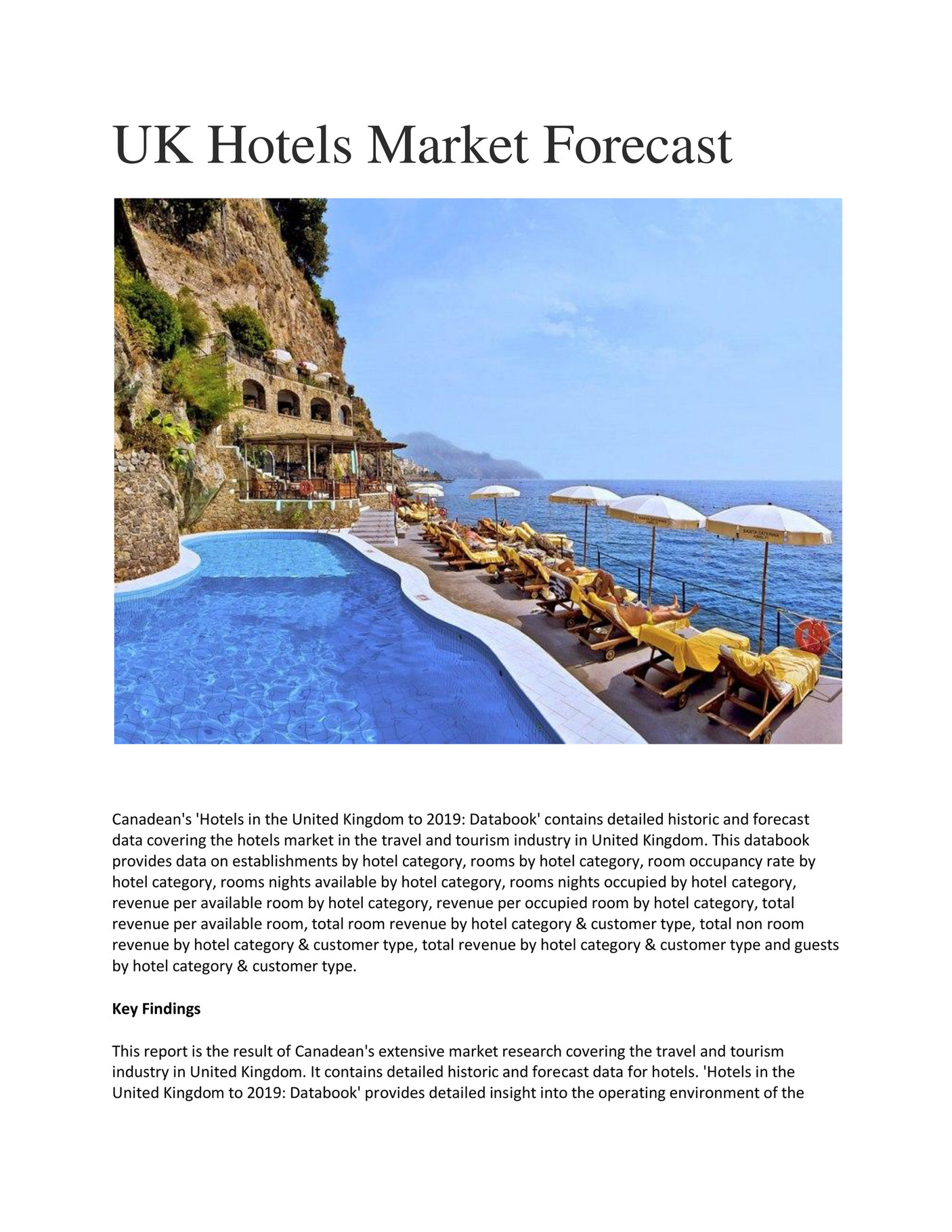 hotel industry market share uk