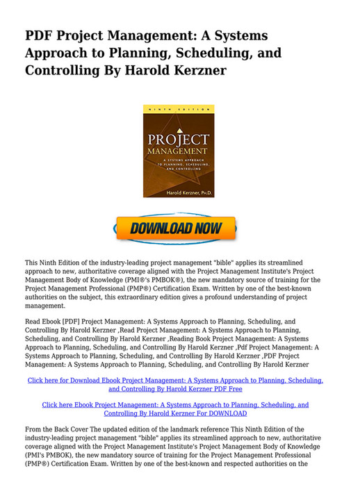 SOLUTION MANUAL OF HAROLD KERZNER PROJECT MANAGEMENT PDF visual data 3