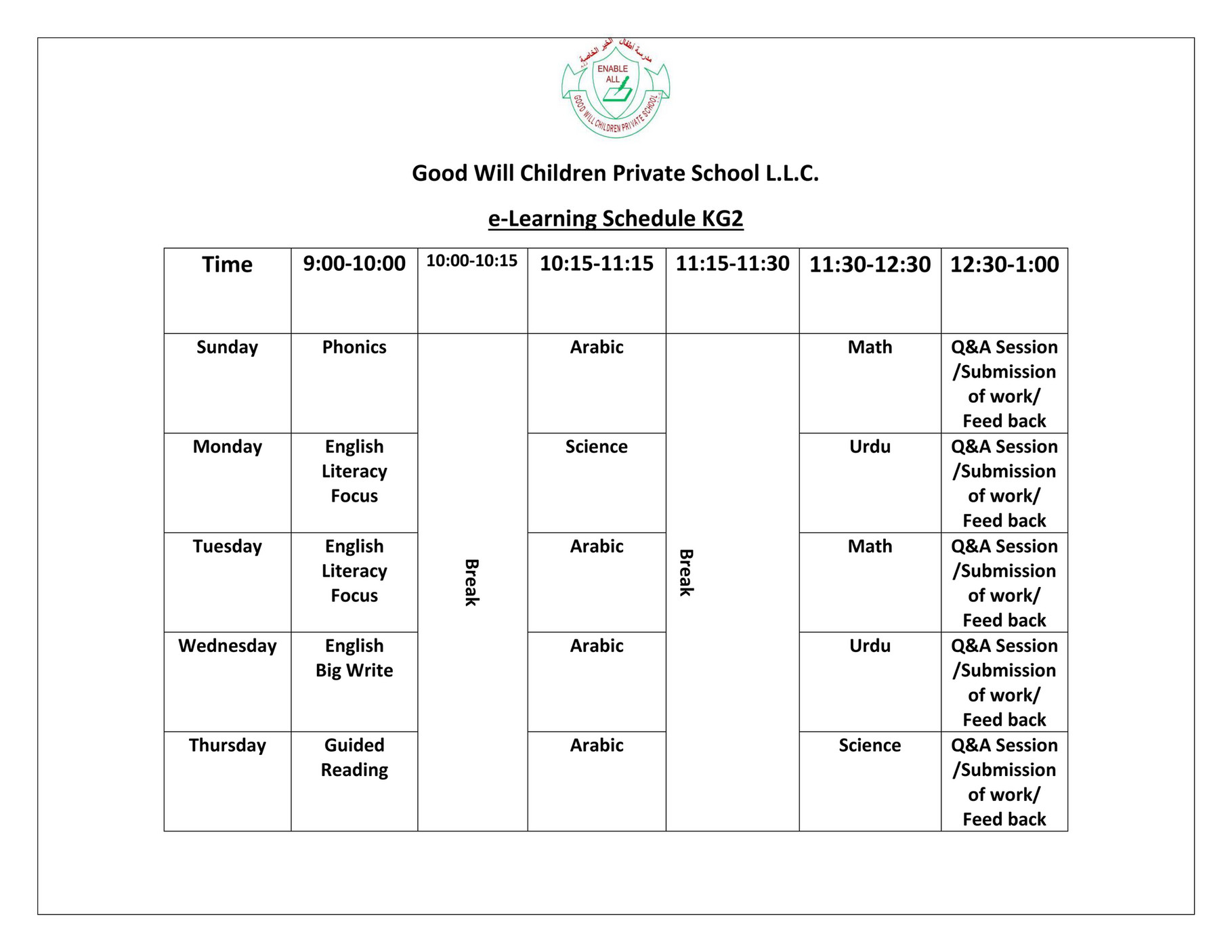 good-will-children-school-e-learning-schedule-kg2-page-2-created