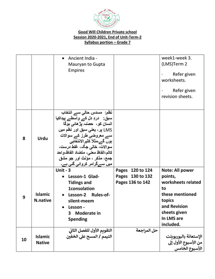 good will children school grade 7 eot portion paper term 2 page 1 created with publitas com