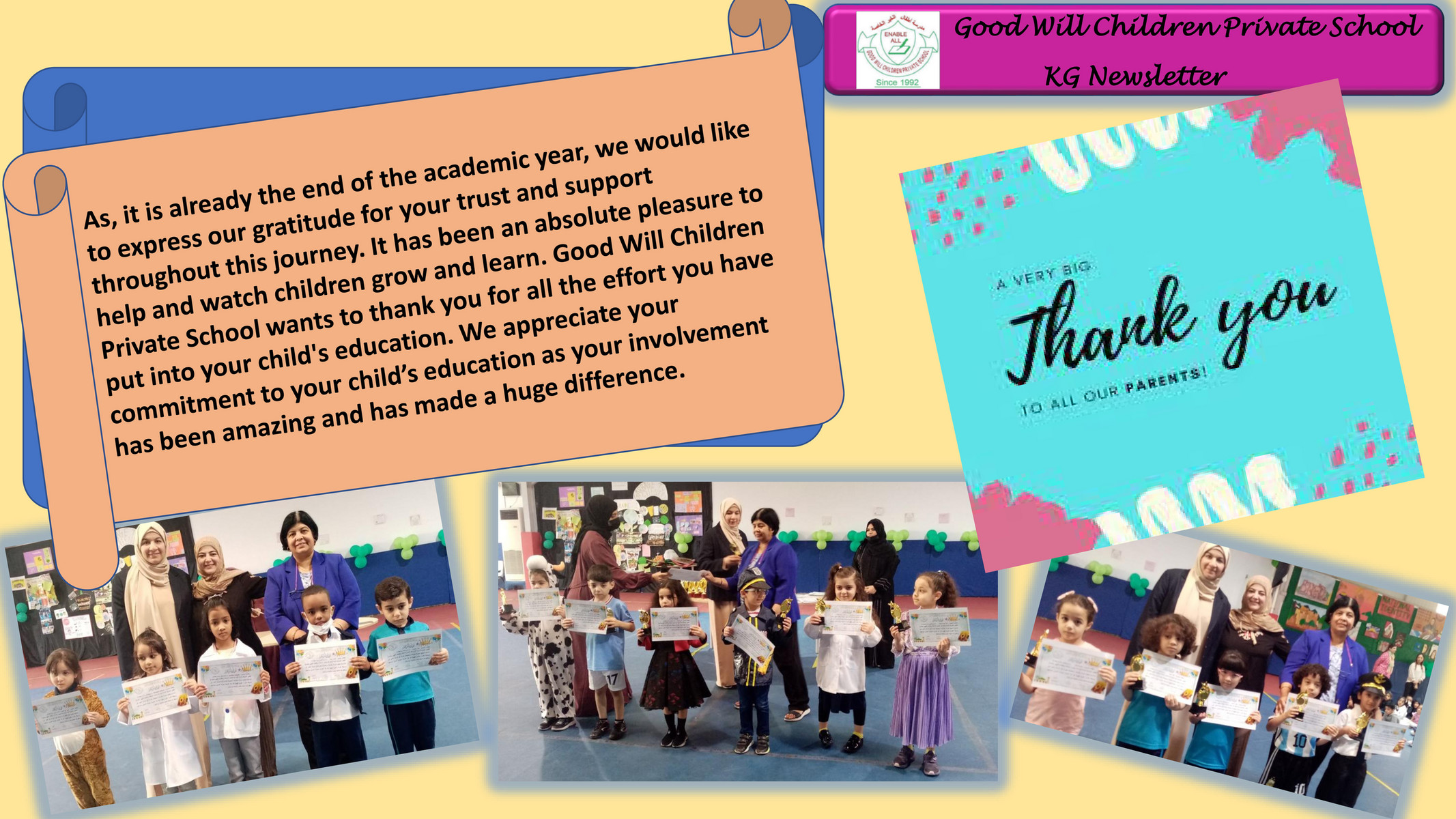 good-will-children-school-end-of-year-newsletter-kg-page-1