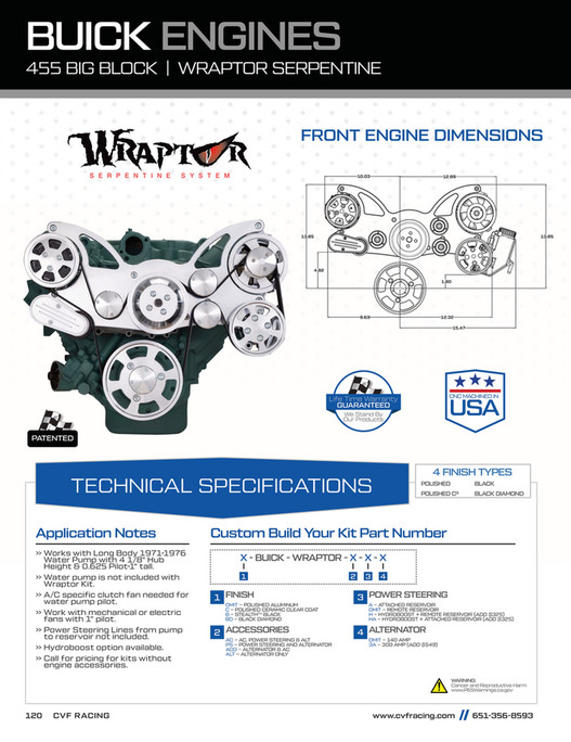 CVF Racing - Official Product Catalog for 2025 - Page 120-121