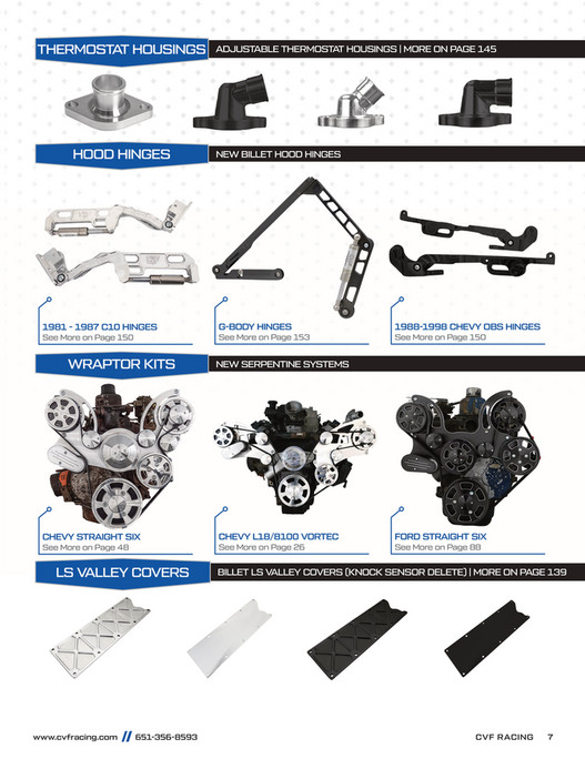 CVF Racing - Official Product Catalog for 2025 - Page 6-7