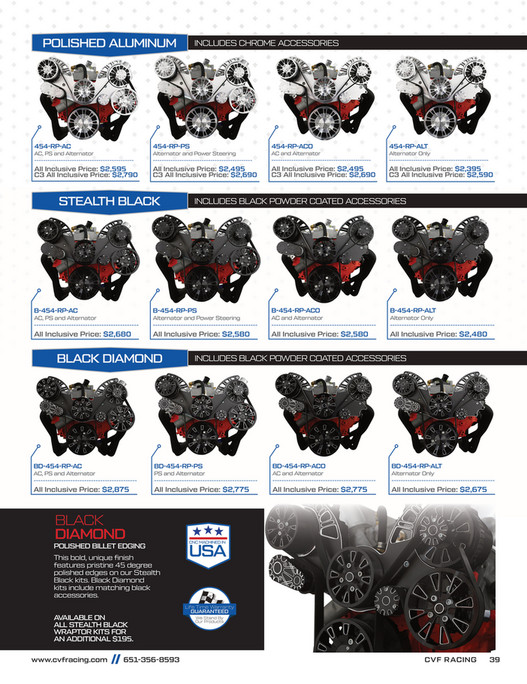 Cfengine Catalogue CVF Racing - Official Product Catalog for 2025 - Page 38-39