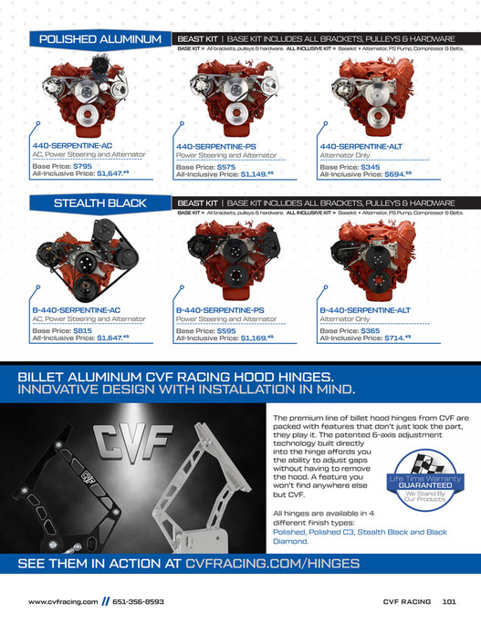 Cvf Racing CVF Racing - Official Product Catalog for 2025 - Page 98-99
