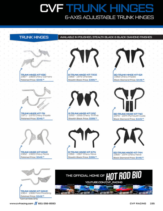 CVF Racing - Official Product Catalog for 2025 - Page 156-157