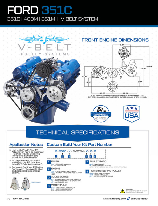 CVF Racing - Official Product Catalog for 2025 - Page 72-73