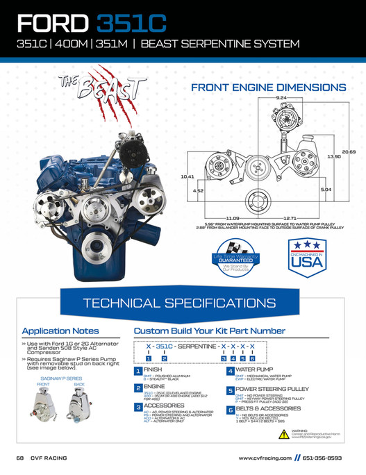 CVF Racing - Official Product Catalog for 2025 - Page 70-71