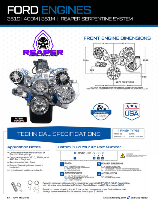 CVF Racing - Official Product Catalog for 2025 - Page 66-67
