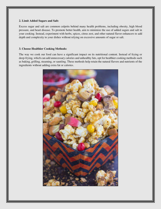 Excessive Cooking My publications - Mastering Healthy Cooking - Essential Tips for ...