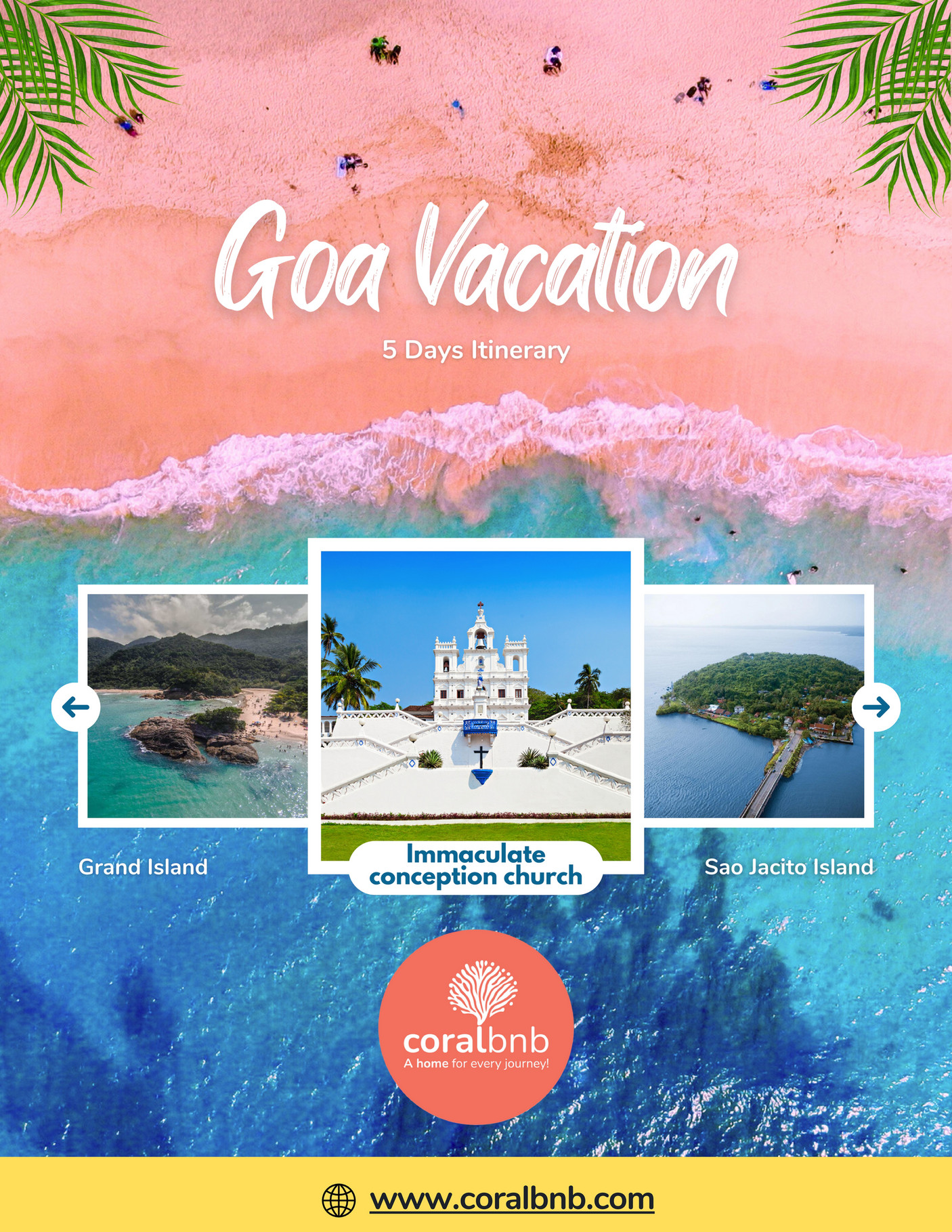 goa itinerary for 4 days in august