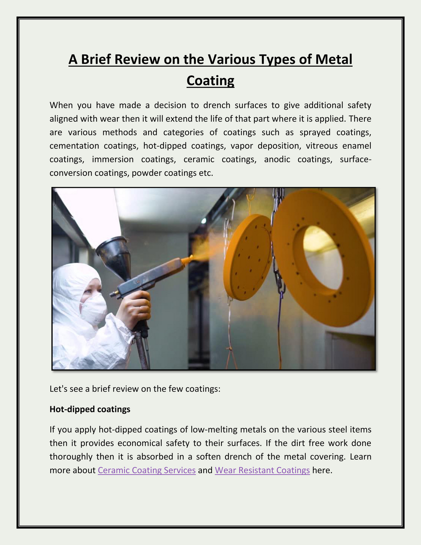 My Publications A Brief Review On The Various Types Of Metal Coating my-publications-a-brief-review-on-the-various-types-of-metal-coating