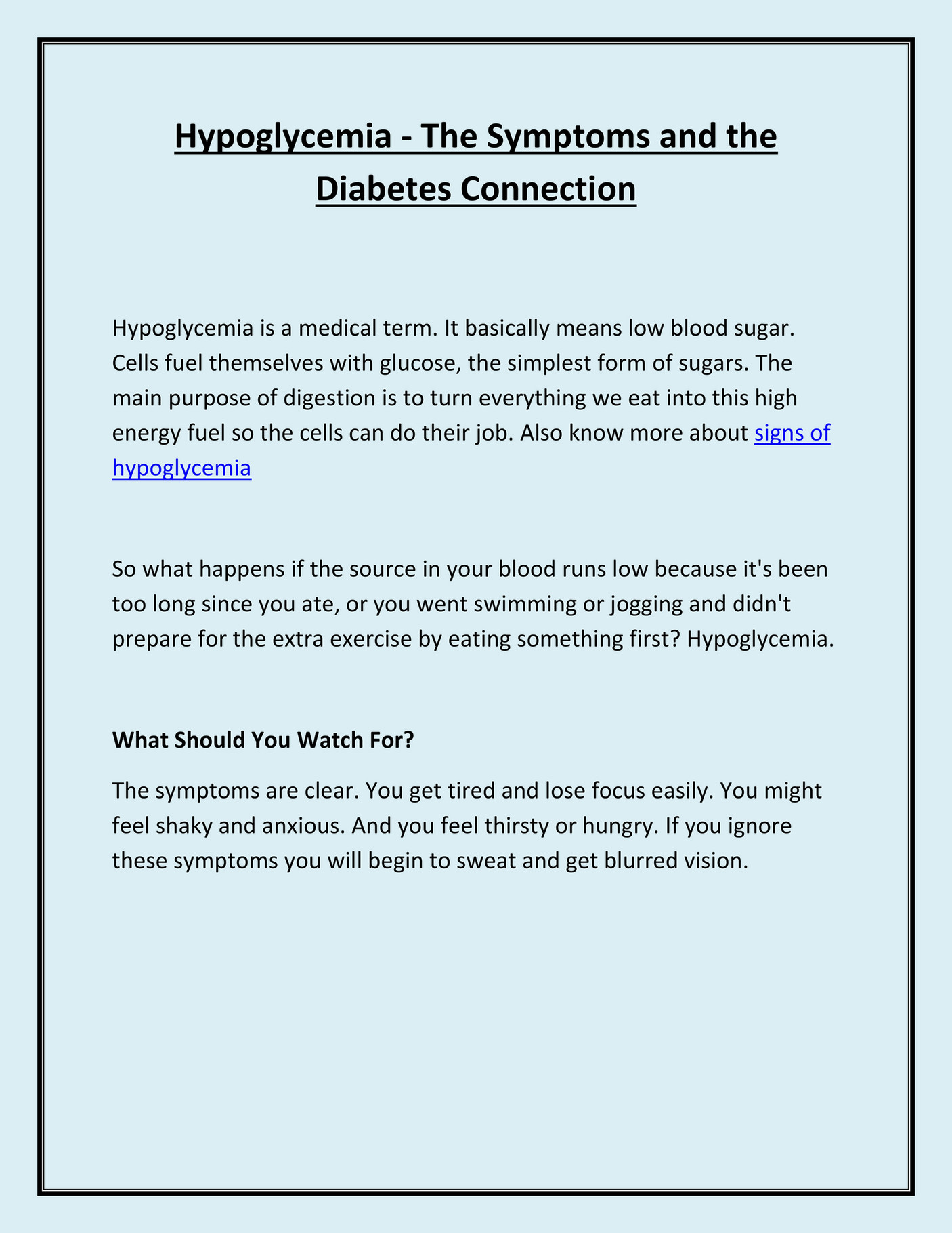 The Hidden Dangers Of Hypoglycemia Protect Your Patients Now - 0js710n