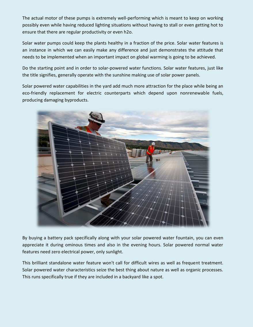 My Publications Solar Powered Water Pump Operating Underneath The Sun Page 3 Created With Publitas Com