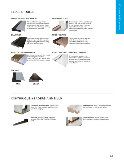 MMI DOOR - MMI DOOR - Exterior Doors Brochure - Page 12-13